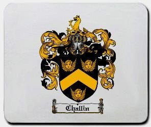 Challin coat of arms mouse pad