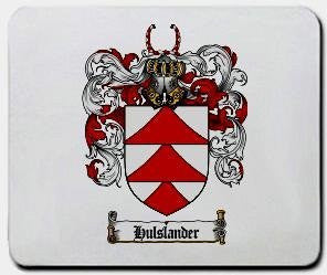 Hulslander coat of arms mouse pad