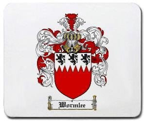 Wormlee coat of arms mouse pad