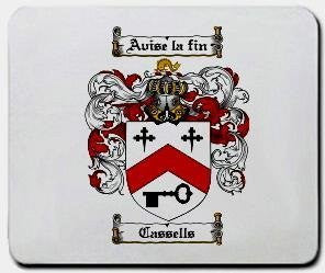 Cassells coat of arms mouse pad