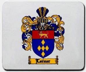 Lerner coat of arms mouse pad