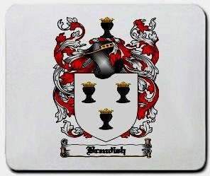 Brendish coat of arms mouse pad