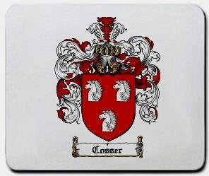 Cosser coat of arms mouse pad
