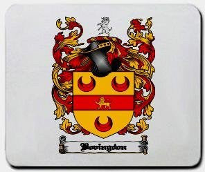 Bovingdon coat of arms mouse pad
