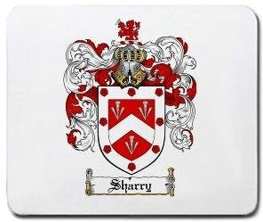 Sharry coat of arms mouse pad