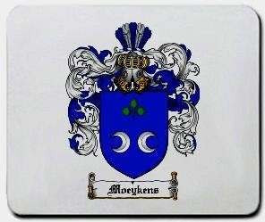Moeykens coat of arms mouse pad