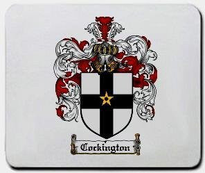 Cockington coat of arms mouse pad