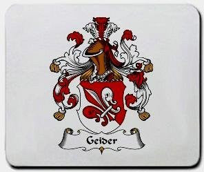Geider coat of arms mouse pad