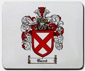 Garet coat of arms mouse pad