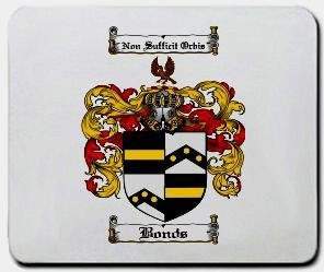 Bonds coat of arms mouse pad