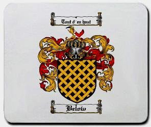 Below coat of arms mouse pad