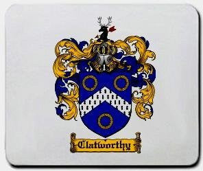 Clatworthy coat of arms mouse pad