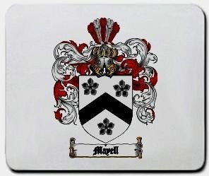Mayell coat of arms mouse pad