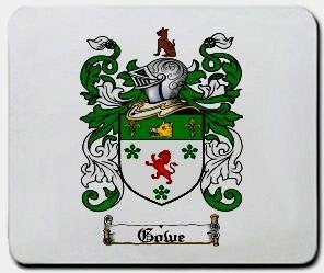 Gowe coat of arms mouse pad
