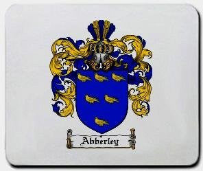 Abberley coat of arms mouse pad