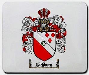 Richburg coat of arms mouse pad