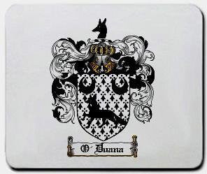 O'duana coat of arms mouse pad