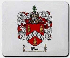 Pine coat of arms mouse pad