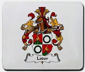 Loder coat of arms mouse pad