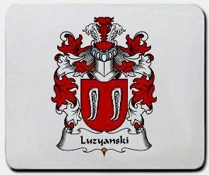 Luzyanski coat of arms mouse pad