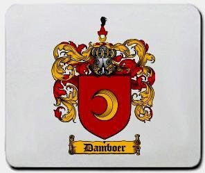 Damboer coat of arms mouse pad