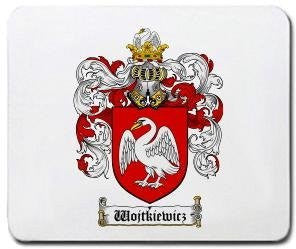 Wojtkiewicz coat of arms mouse pad