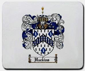 Huckins coat of arms mouse pad