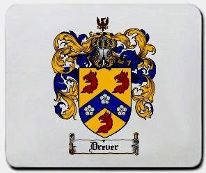 Drever coat of arms mouse pad