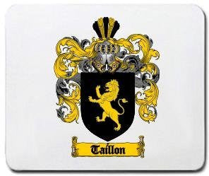 Taillon coat of arms mouse pad