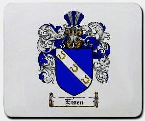 Eisen coat of arms mouse pad
