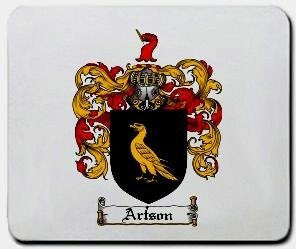 Artson coat of arms mouse pad