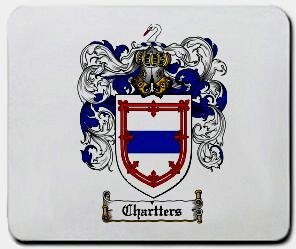 Chartters coat of arms mouse pad