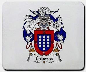 Cabezas coat of arms mouse pad