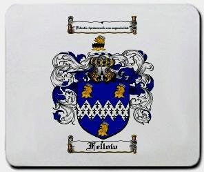 Fellow coat of arms mouse pad
