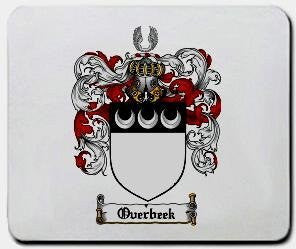 Overbeek coat of arms mouse pad