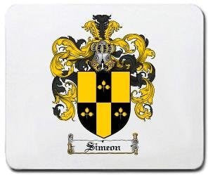 Simeon coat of arms mouse pad