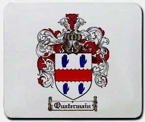 Quatermain coat of arms mouse pad