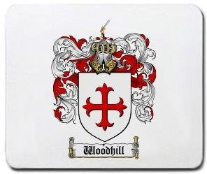 Woodhill coat of arms mouse pad