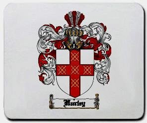 Hurley coat of arms mouse pad