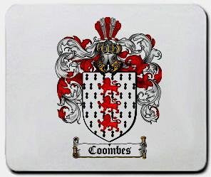 Coombes coat of arms mouse pad