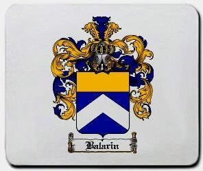 Balarin coat of arms mouse pad