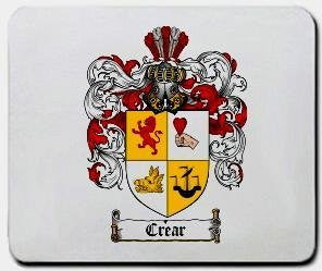 Crear coat of arms mouse pad