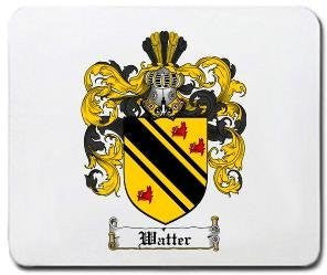 Watter coat of arms mouse pad