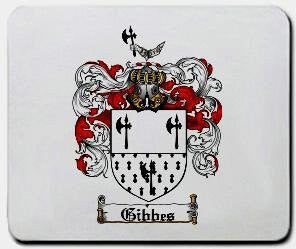 Gibbes coat of arms mouse pad