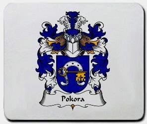 Pokora coat of arms mouse pad