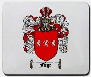 Fiege coat of arms mouse pad