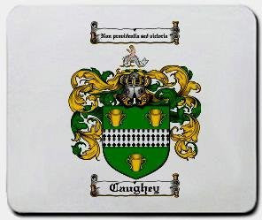 Caughey coat of arms mouse pad