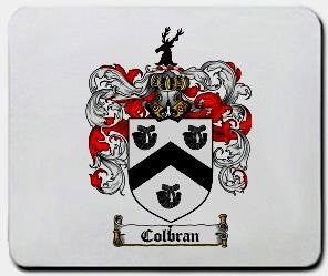 Colbran coat of arms mouse pad