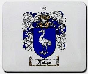 Futhie coat of arms mouse pad