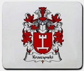 Kroszynski coat of arms mouse pad